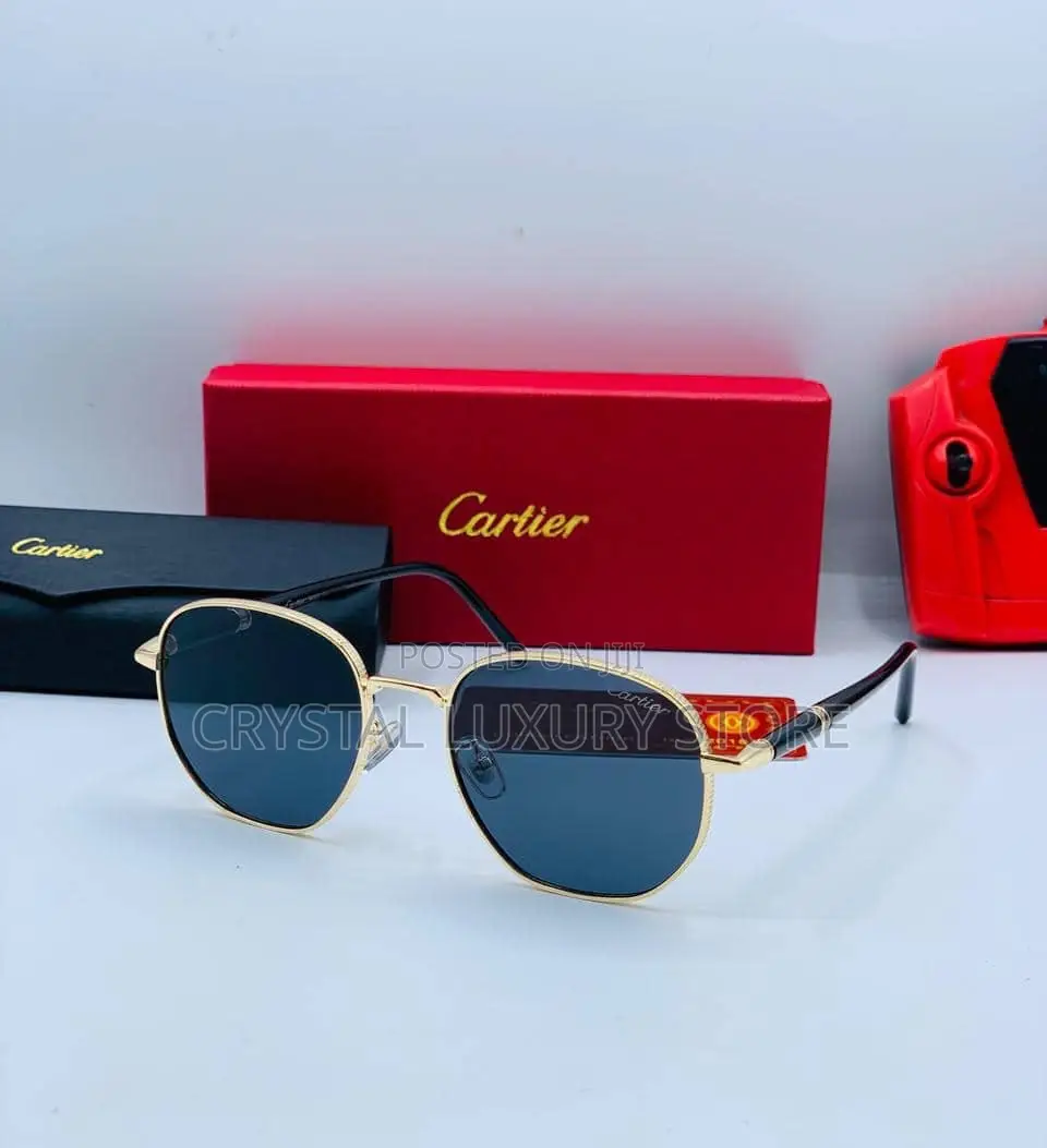 Cartier Quality Luxury Men Sunglasses