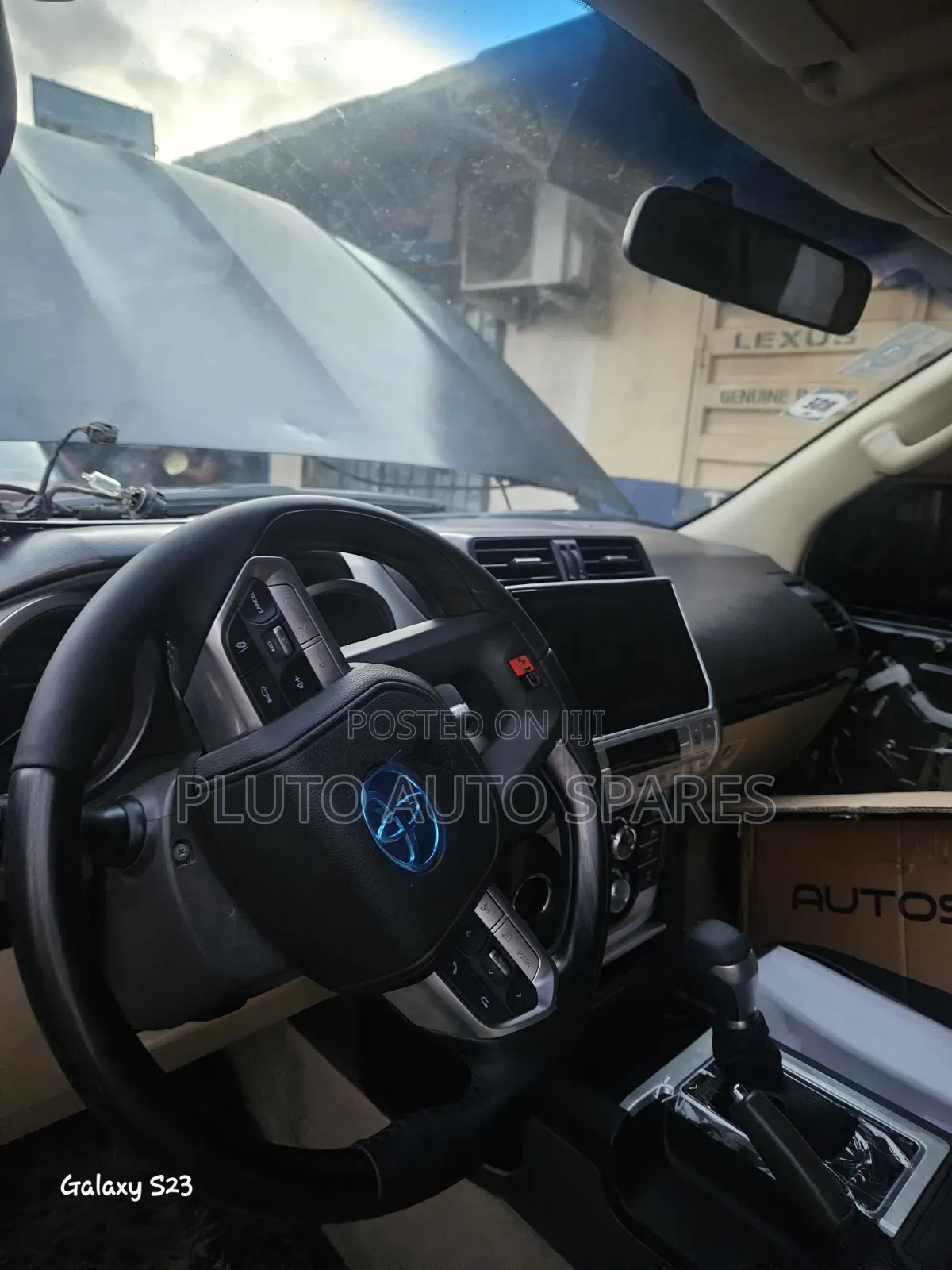 2022 Prado Interior Upgrade Android Screen, Steering Consoles Kits