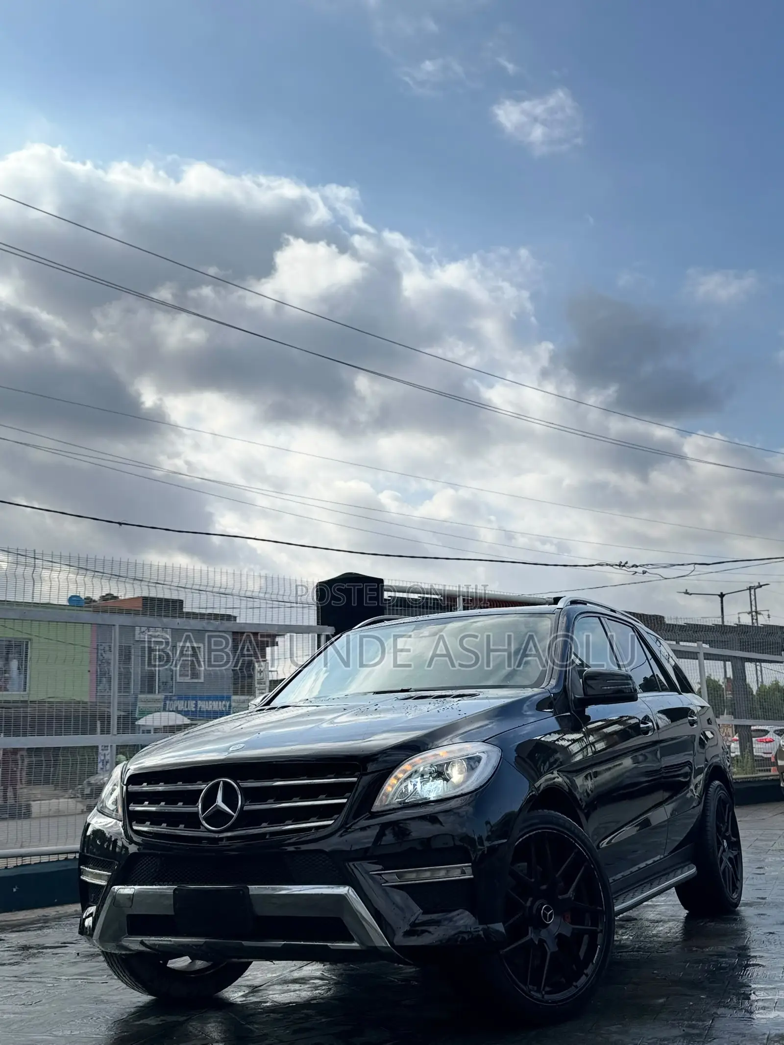 Mercedes-Benz M Class ML 350 4Matic 2012 Black