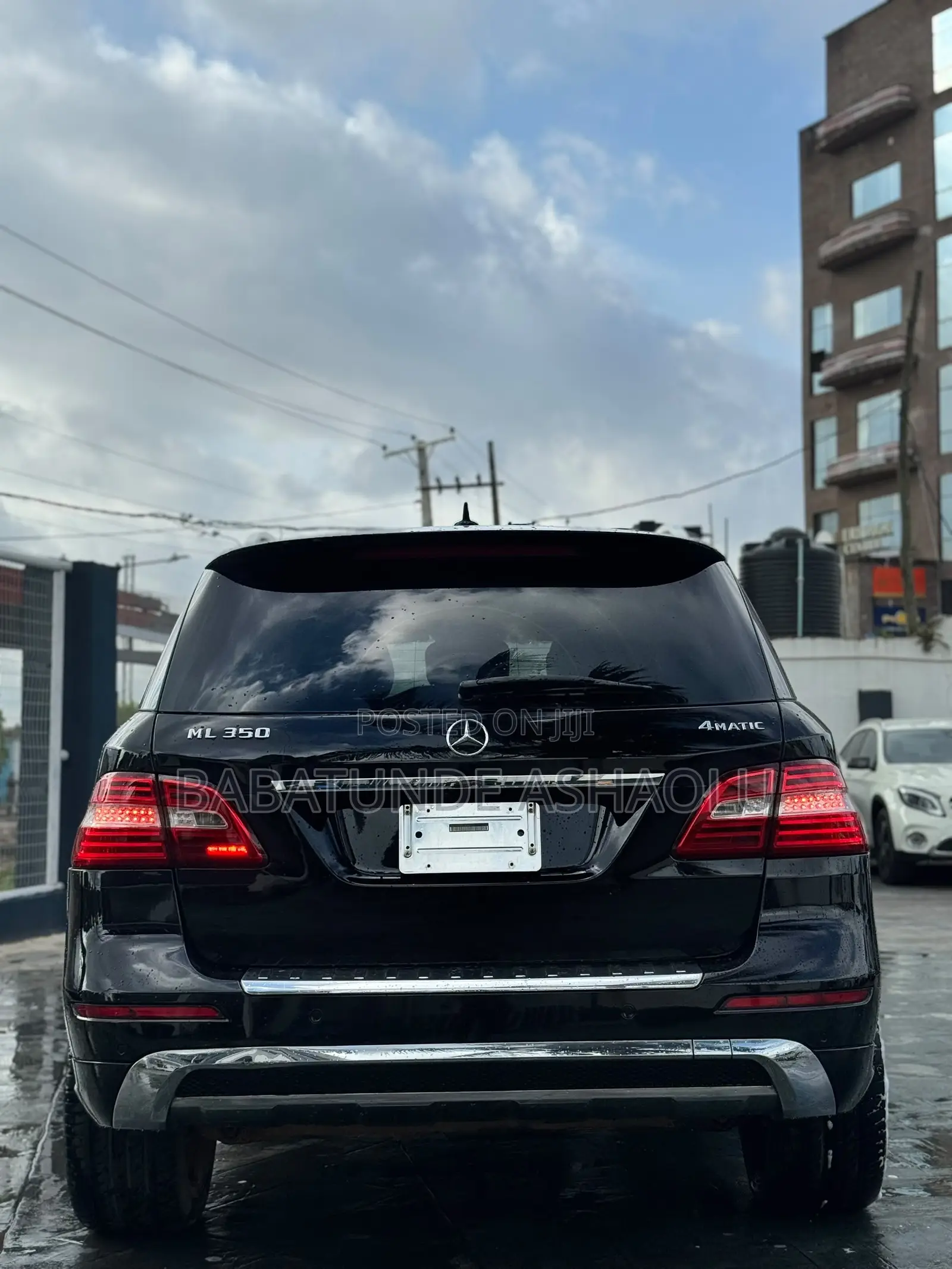 Mercedes-Benz M Class ML 350 4Matic 2012 Black