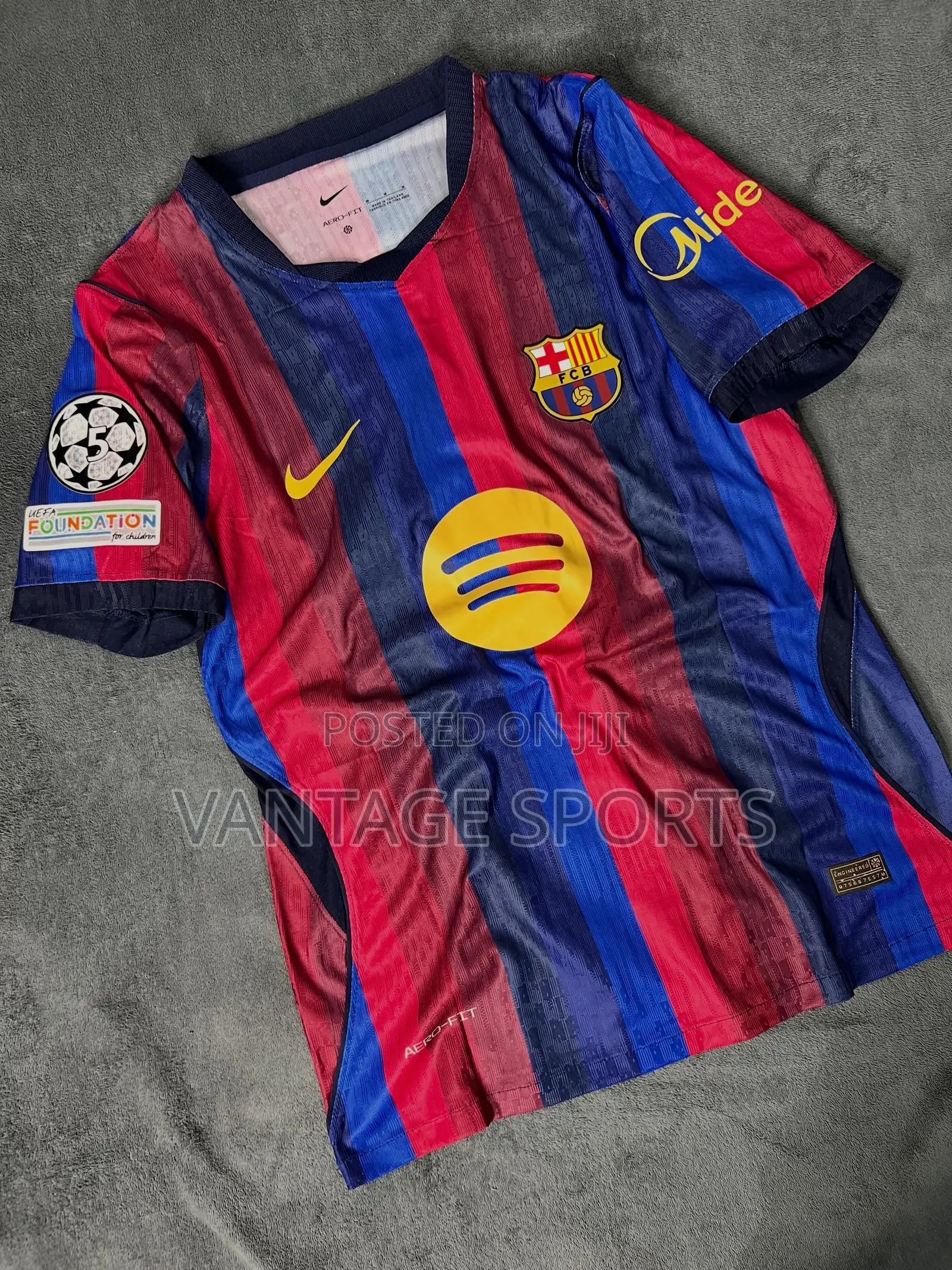 FC Barcelona 2026/27 Home Player’s Version Jersey + FREE Customization