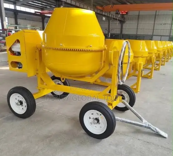 600l Heavy-Duty Concrete Mixer – Industrial Construction Use