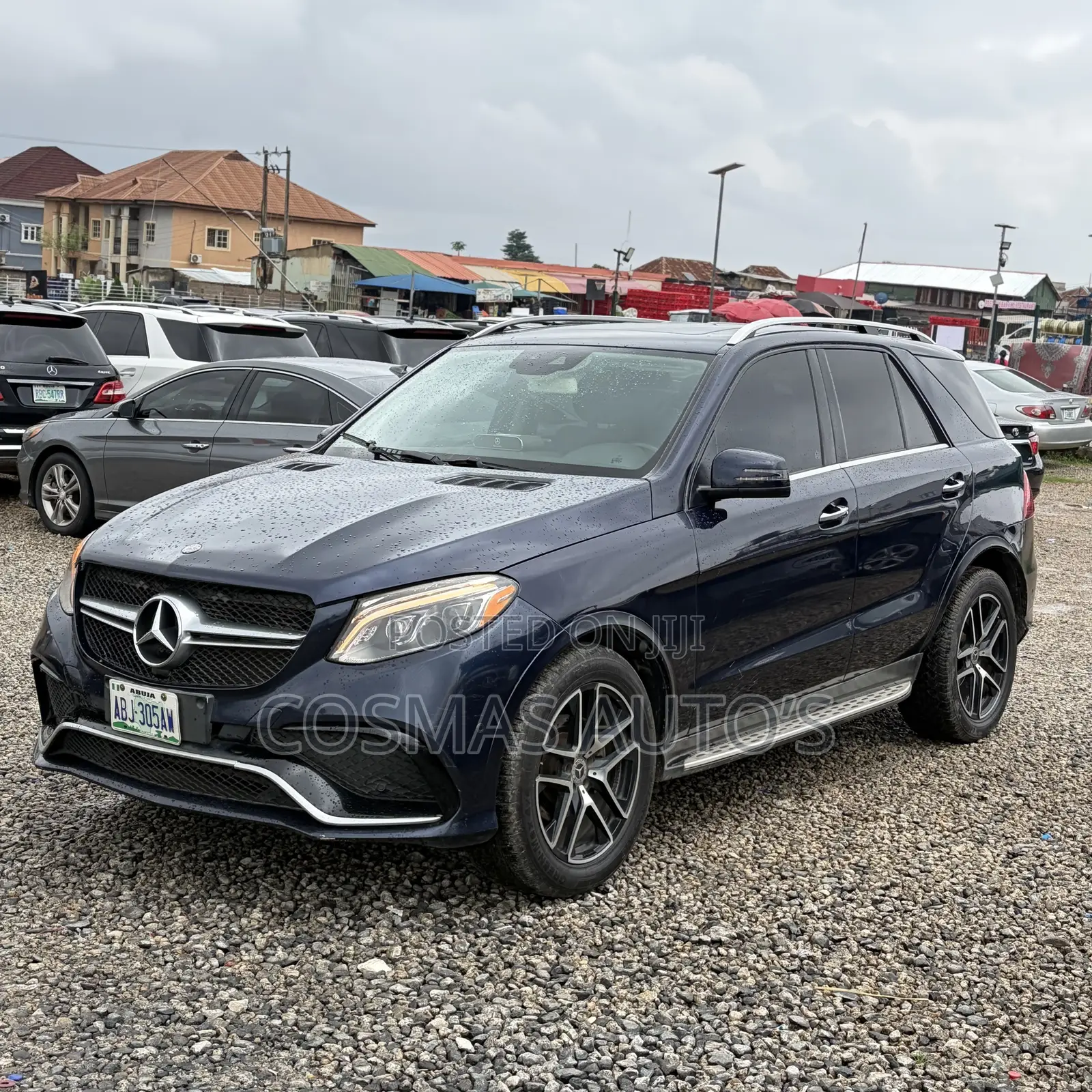 Mercedes-Benz GLE-Class AMG GLE 63 4MATIC 2016 Blue