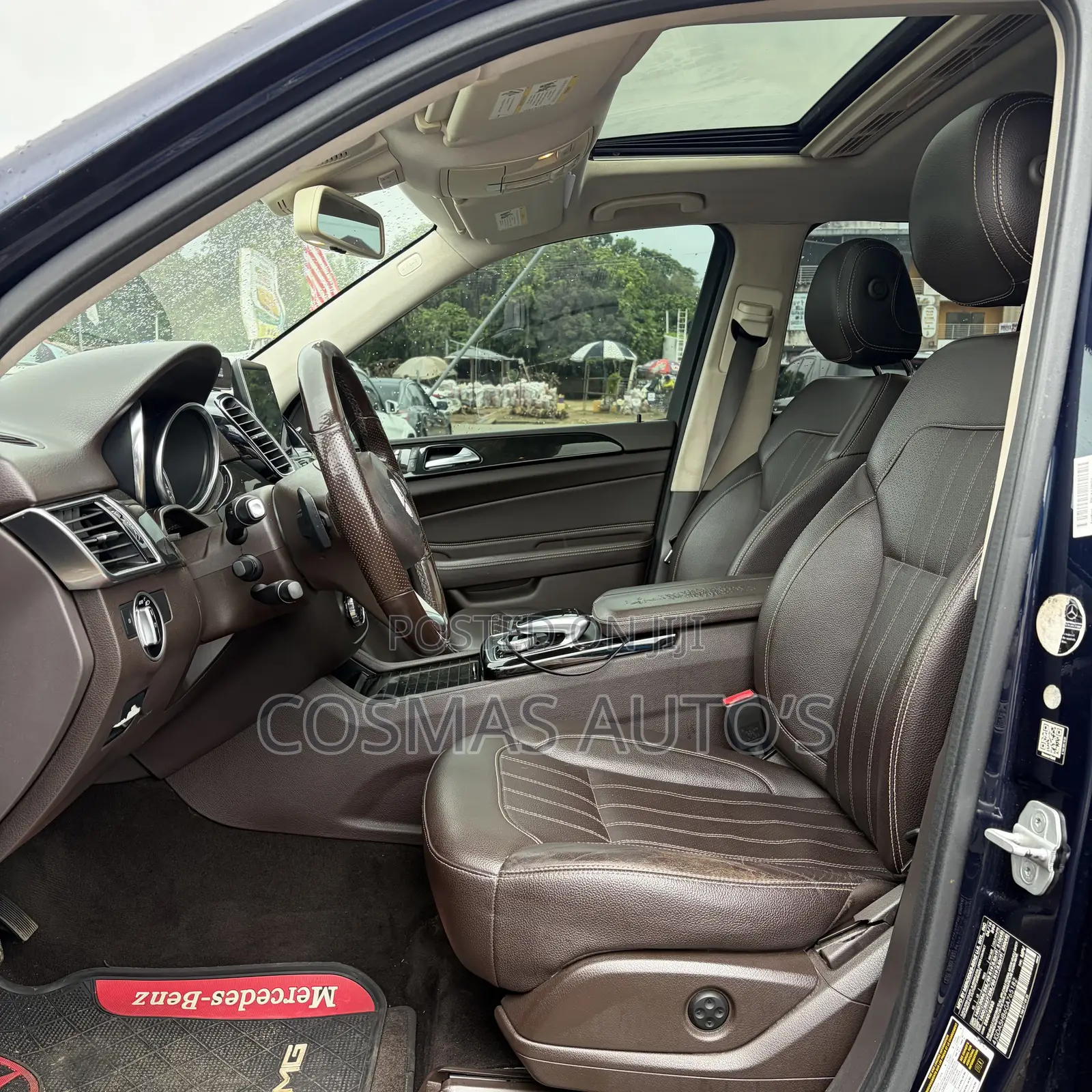 Mercedes-Benz GLE-Class AMG GLE 63 4MATIC 2016 Blue