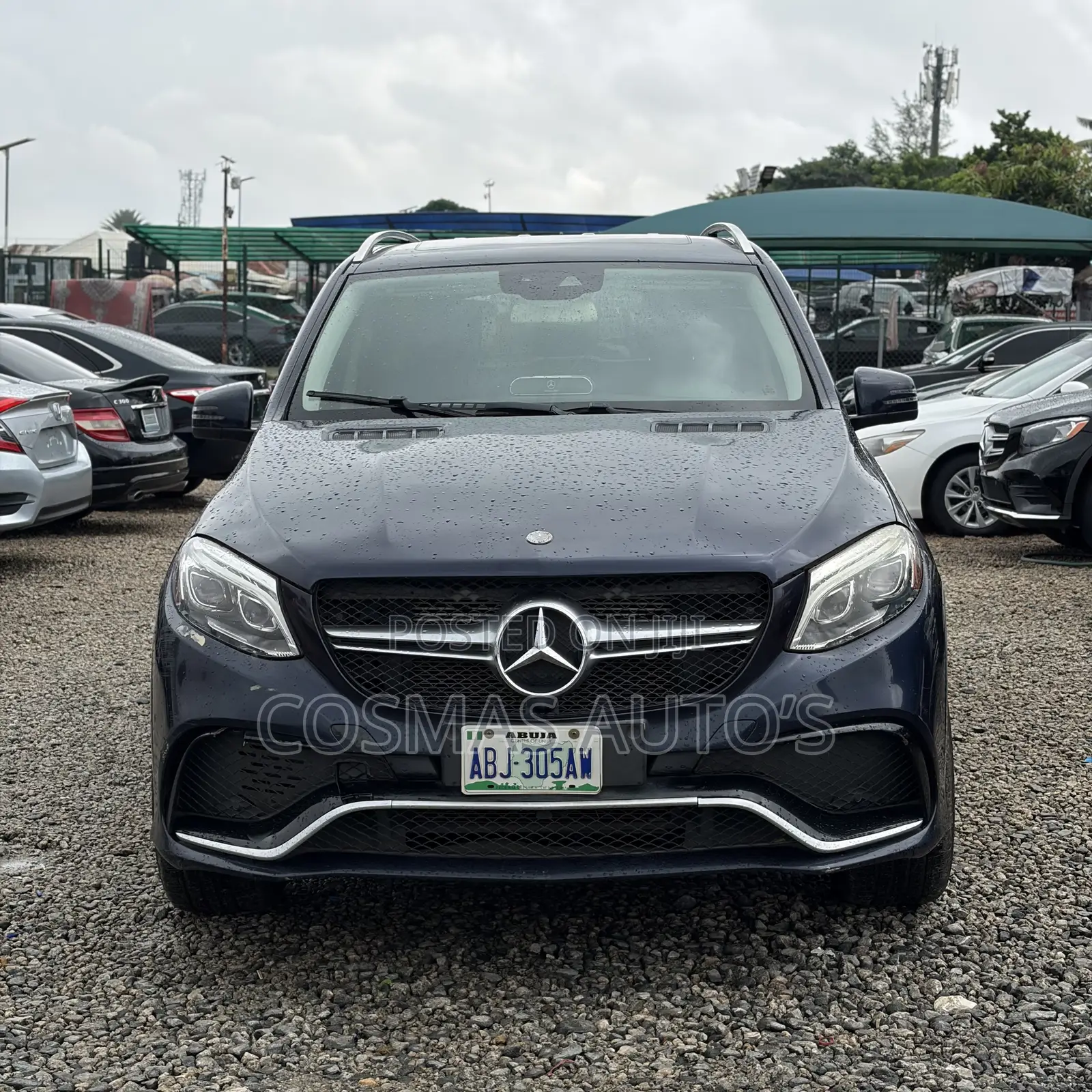 Mercedes-Benz GLE-Class AMG GLE 63 4MATIC 2016 Blue