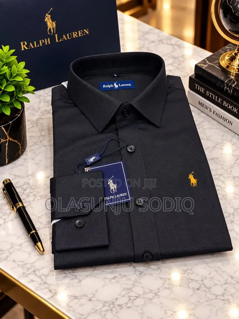 Luxury Italian Polo Ralph Lauren Cotton Shirt