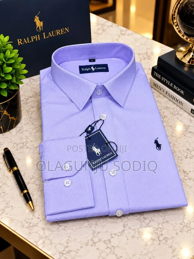 Luxury Italian Polo Ralph Lauren Cotton Shirt