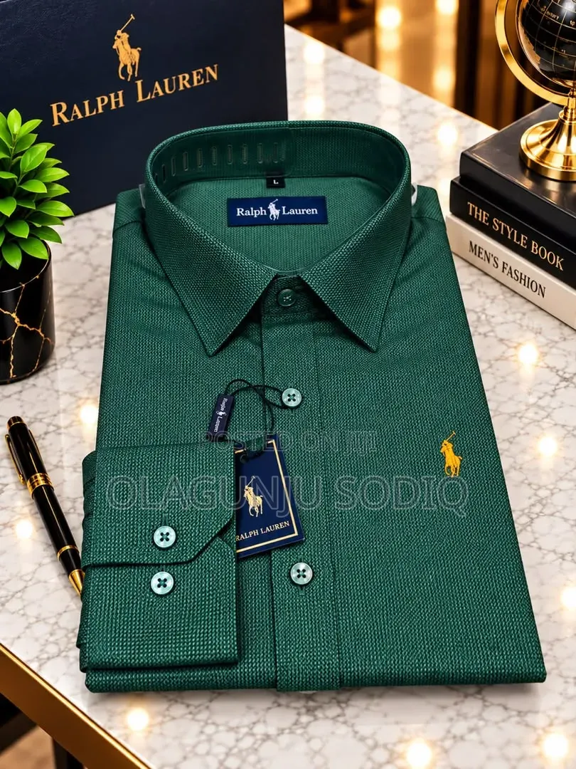 Luxury Italian Polo Ralph Lauren Cotton Shirt