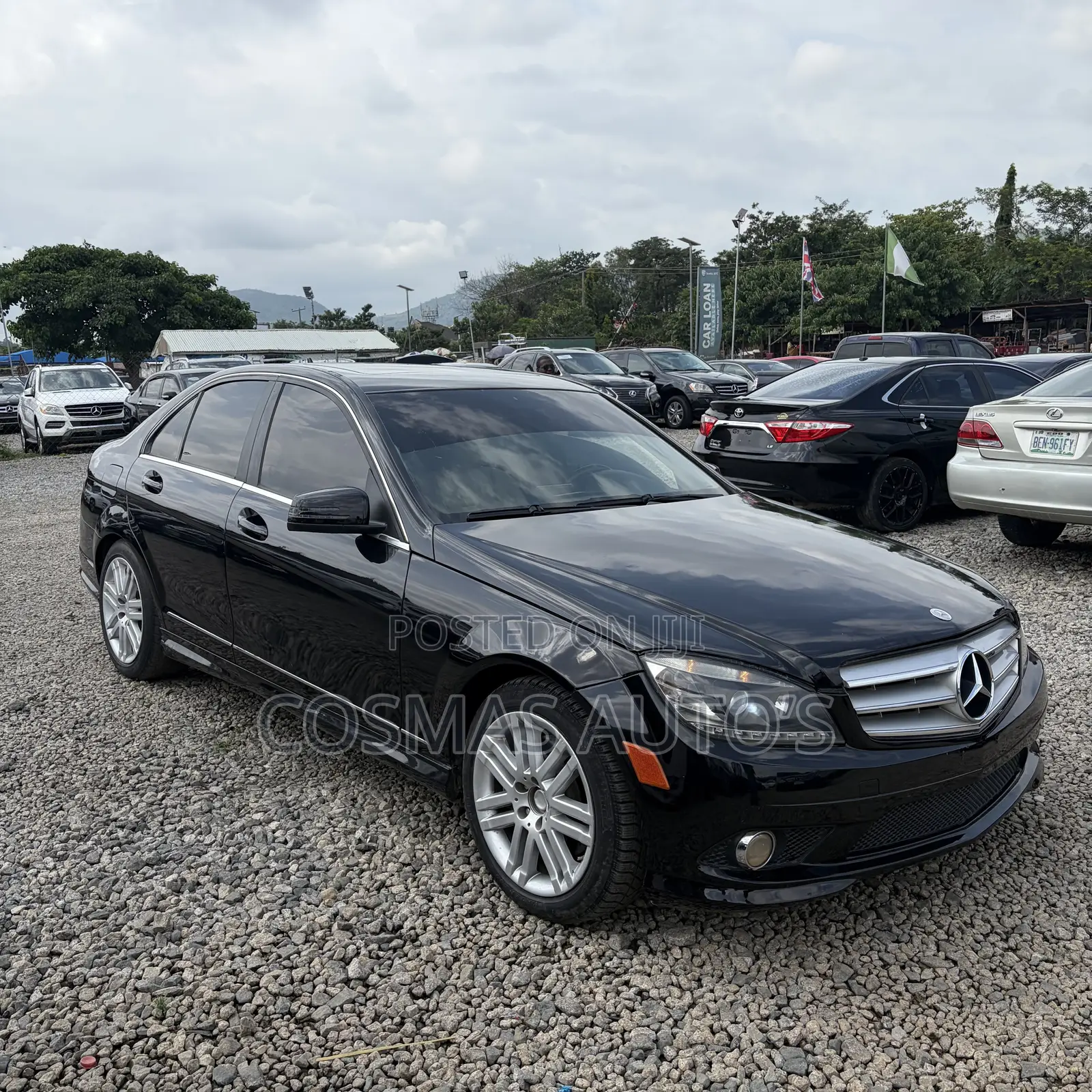 Mercedes-Benz C300 2008 Black