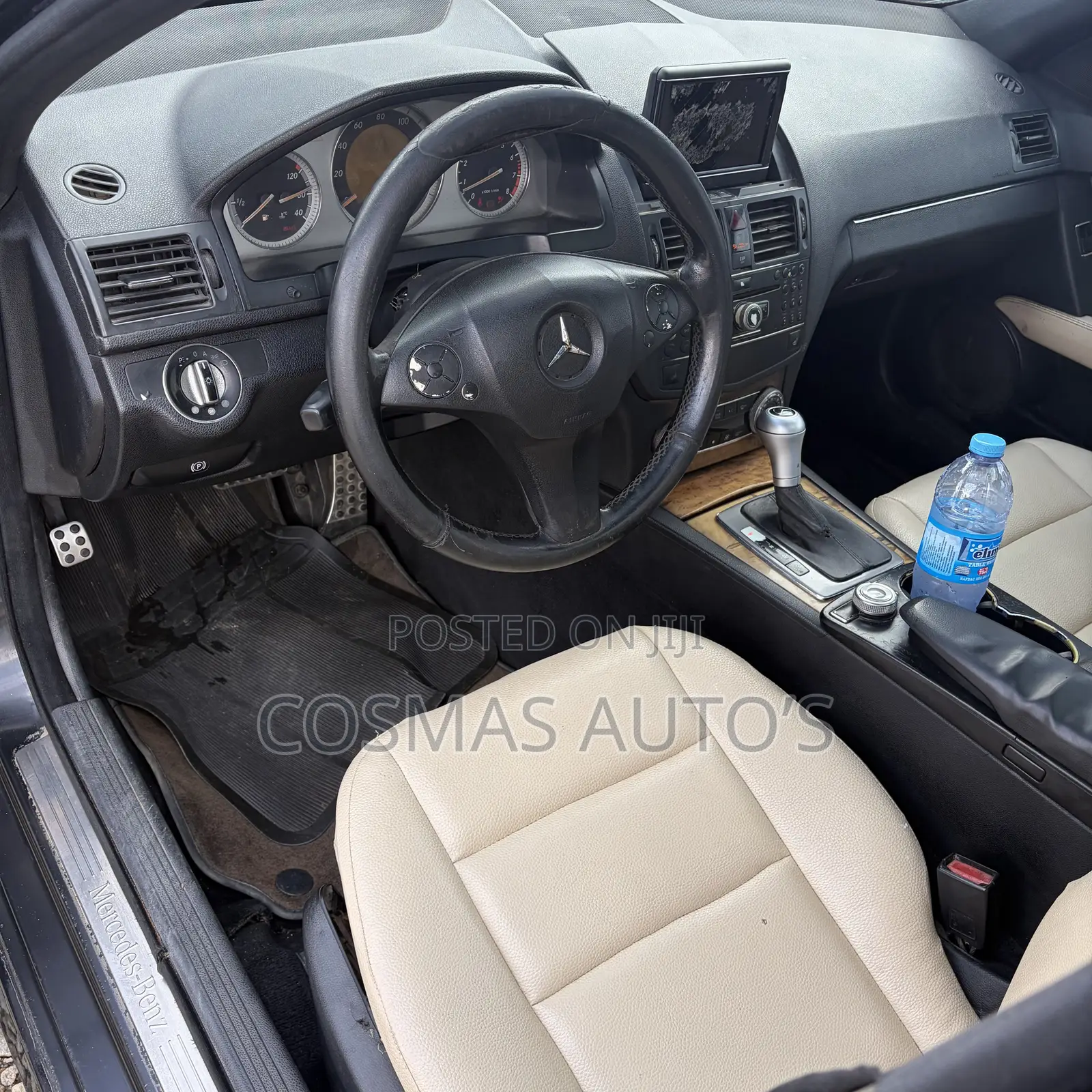 Mercedes-Benz C300 2008 Black