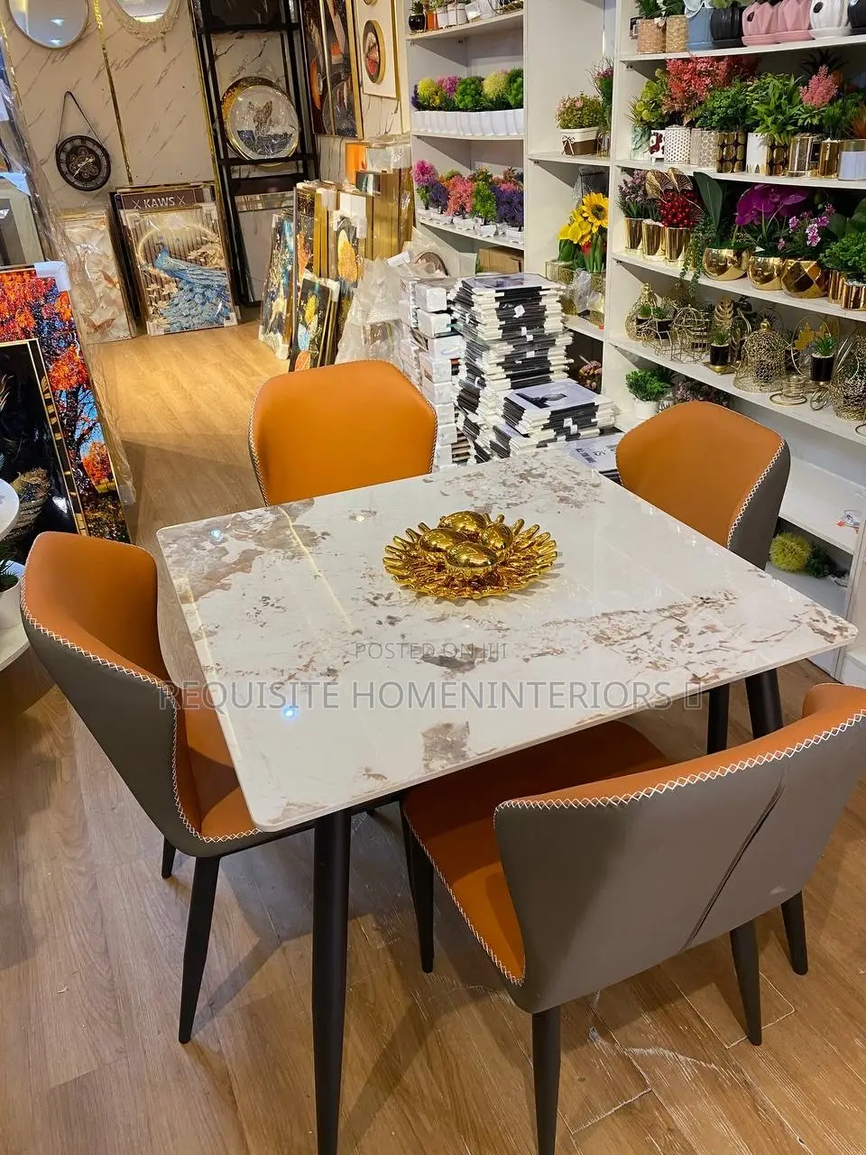 Modern 4 Seater Dining Set