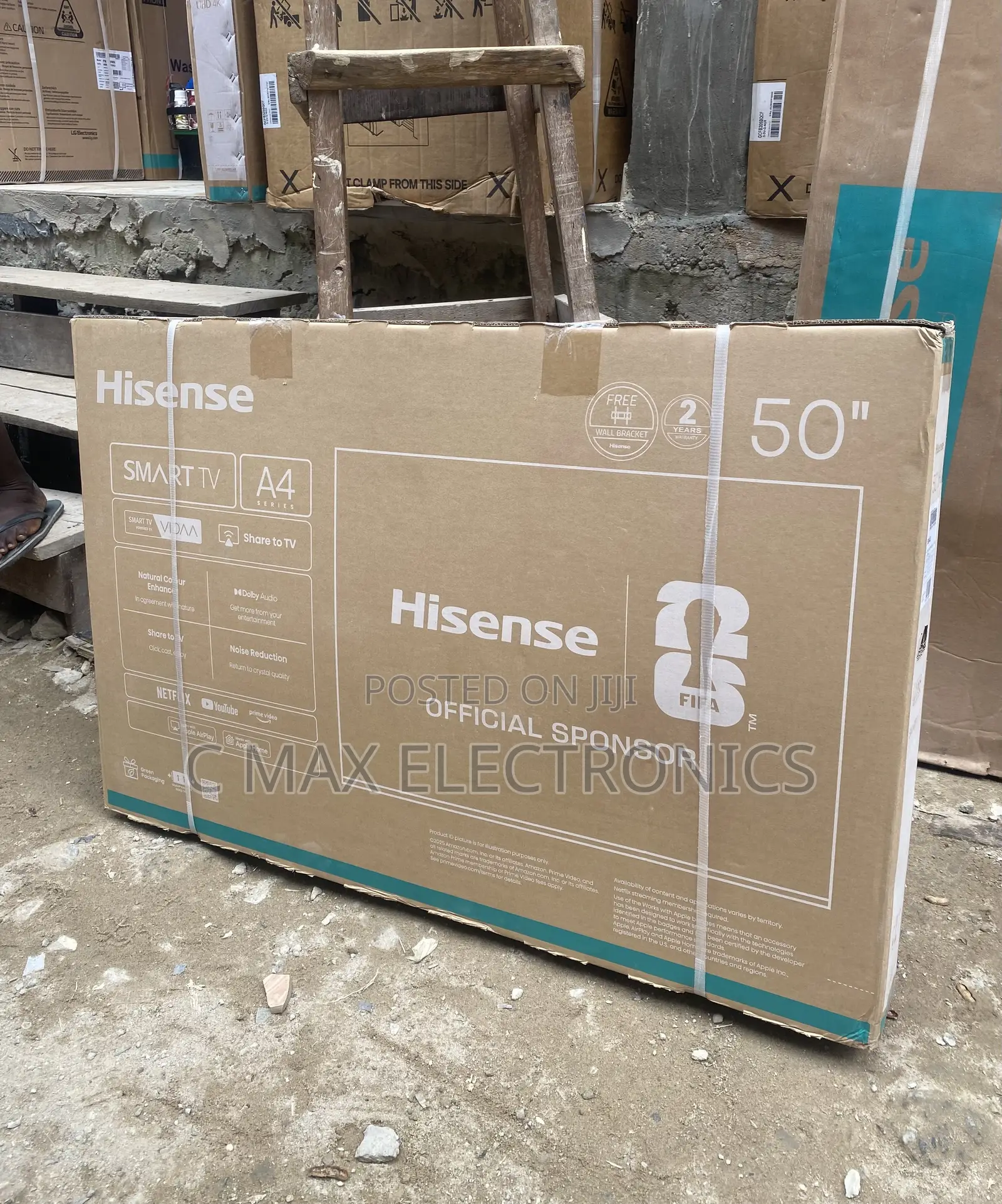 Hisense 50” Smart Flat Screen TV