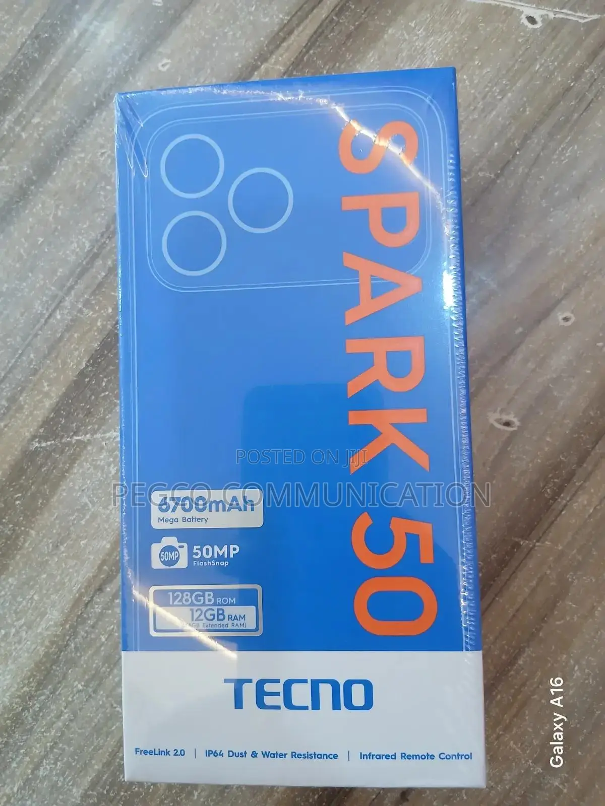 New Tecno Spark 50 128 GB Orange