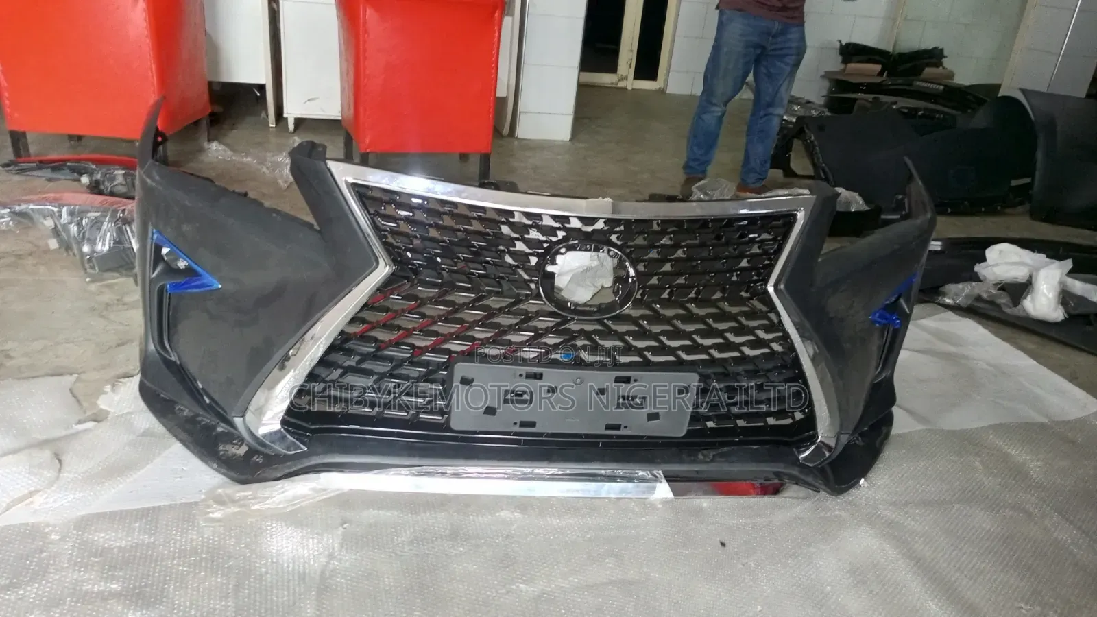 Complete Front Bumper for Lexus Rx 350 2018 Sport Face