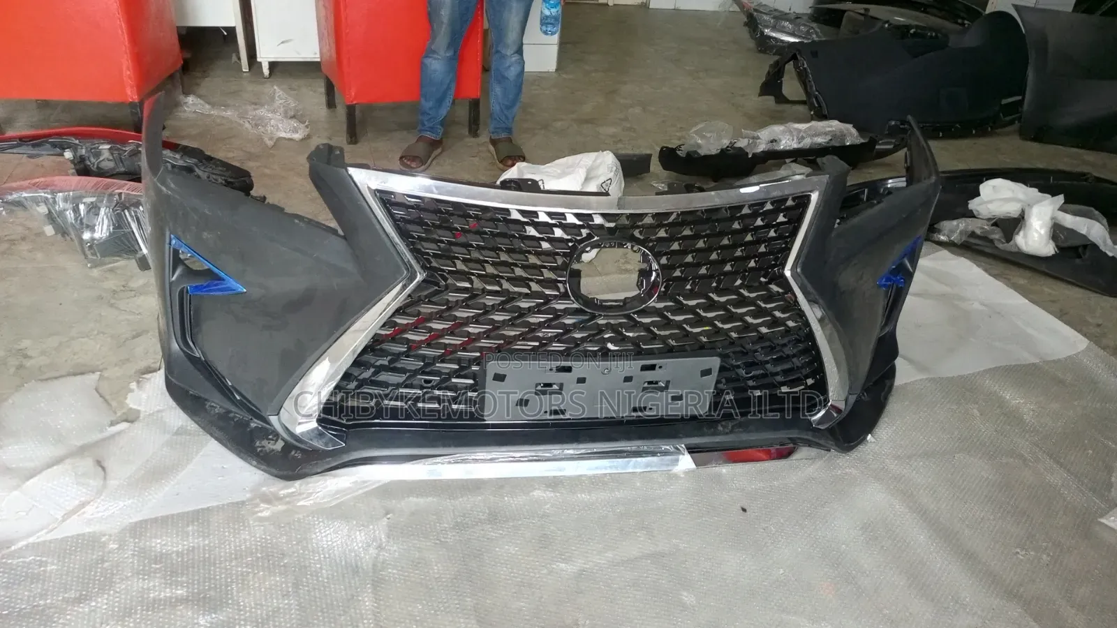 Complete Front Bumper for Lexus Rx 350 2018 Sport Face