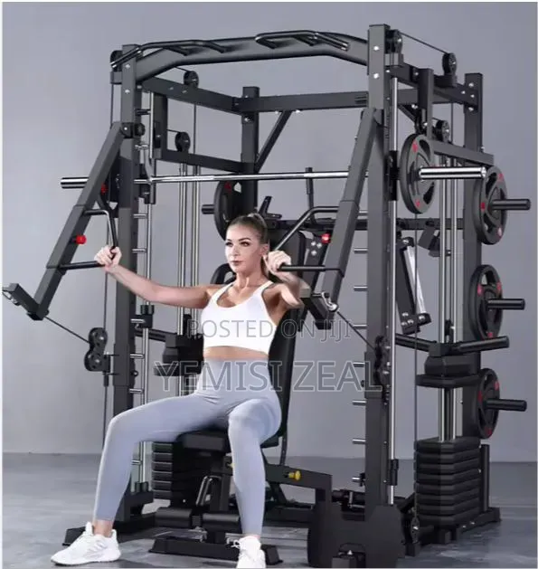 Commercial Smith Machine With Leg Press, Latpull, Pull Up, e.t.c.