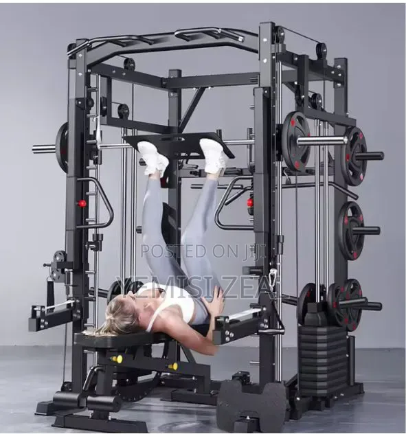 Commercial Smith Machine With Leg Press, Latpull, Pull Up, e.t.c.