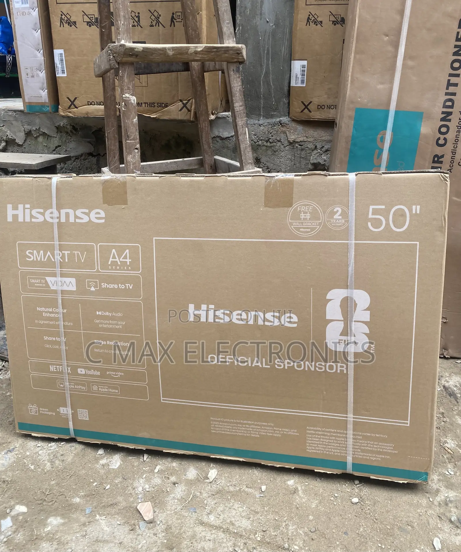 Hisense 50 Inch Smart Television – Brand New