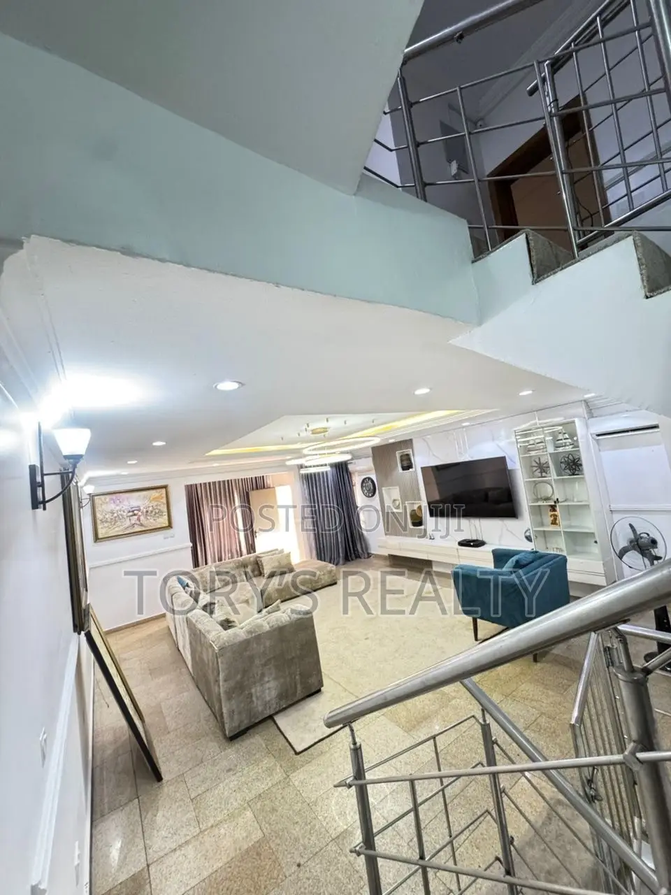Furnished 4bdrm Duplex in Victoria Island Extension for rent