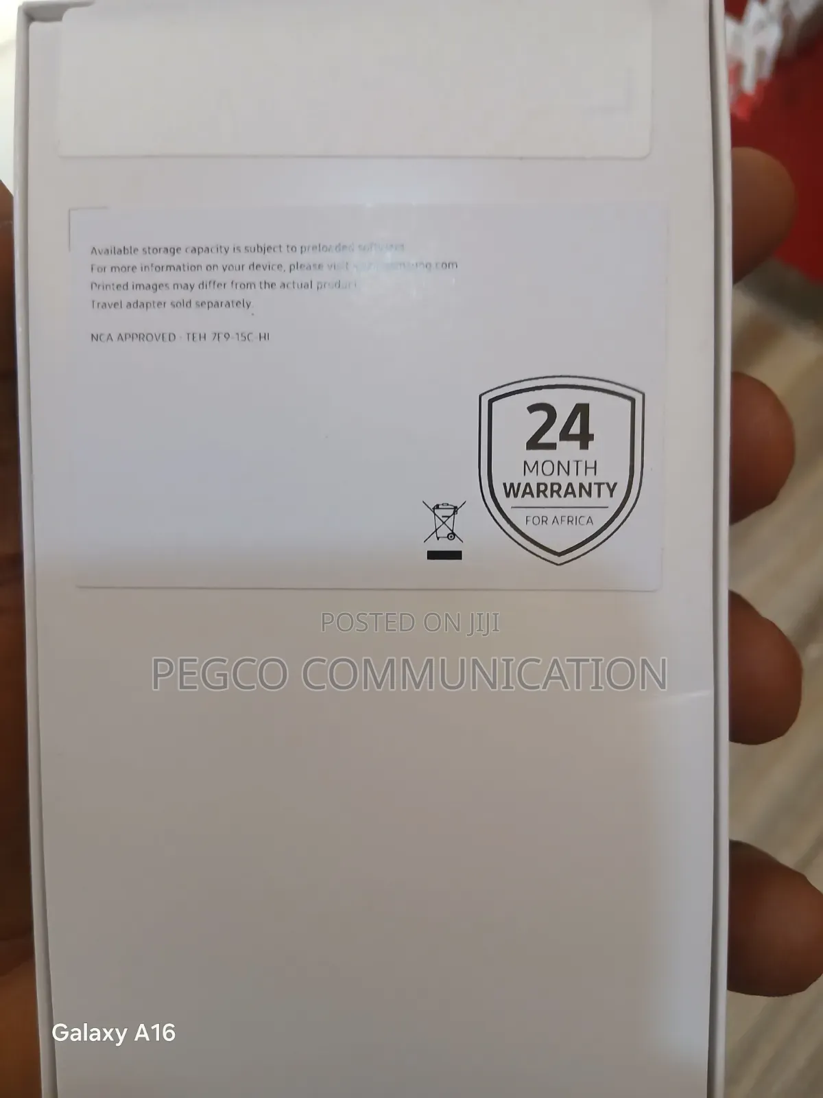 New Samsung Galaxy A07 4G 64 GB Black