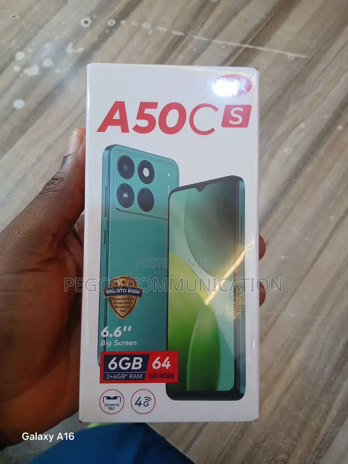 New Itel A50C 32 GB Black