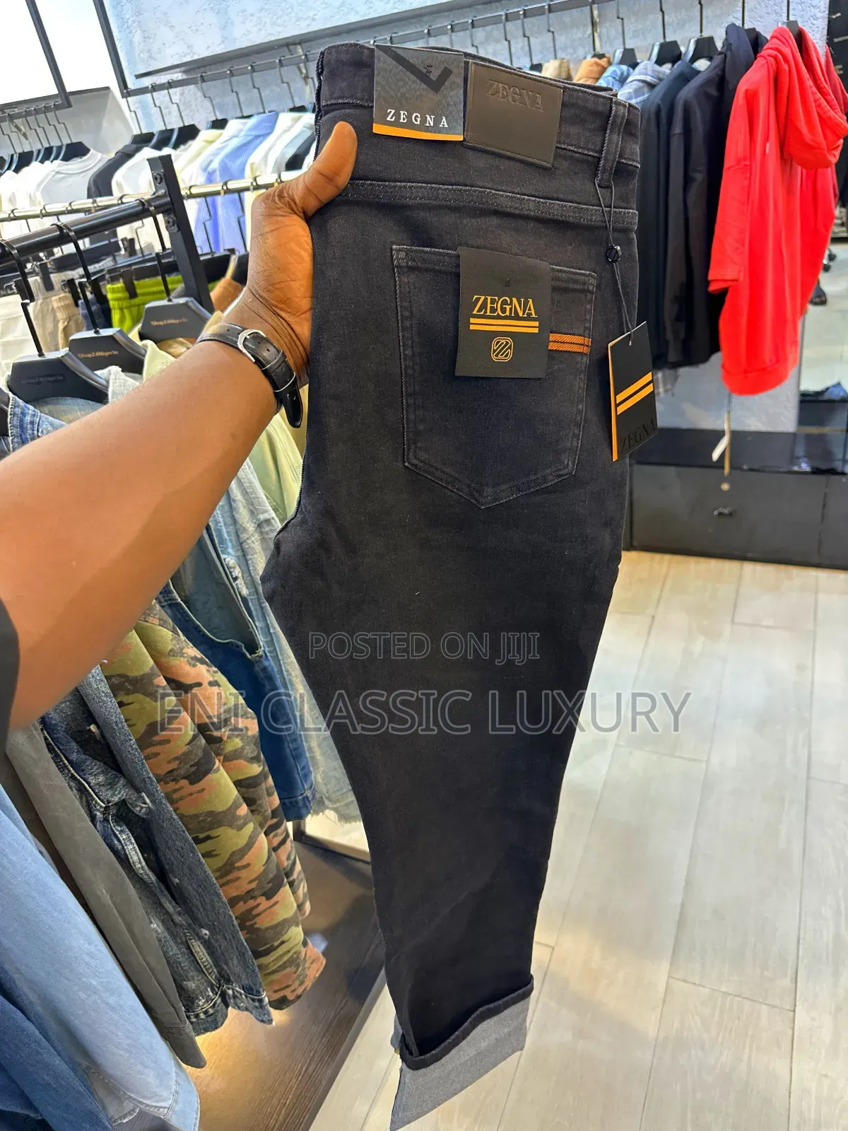 Top Notch Luxury Men's Quality Jeans Louis Vuitton