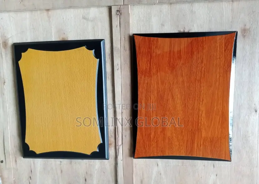 Wooden Plaque Award (Black)
