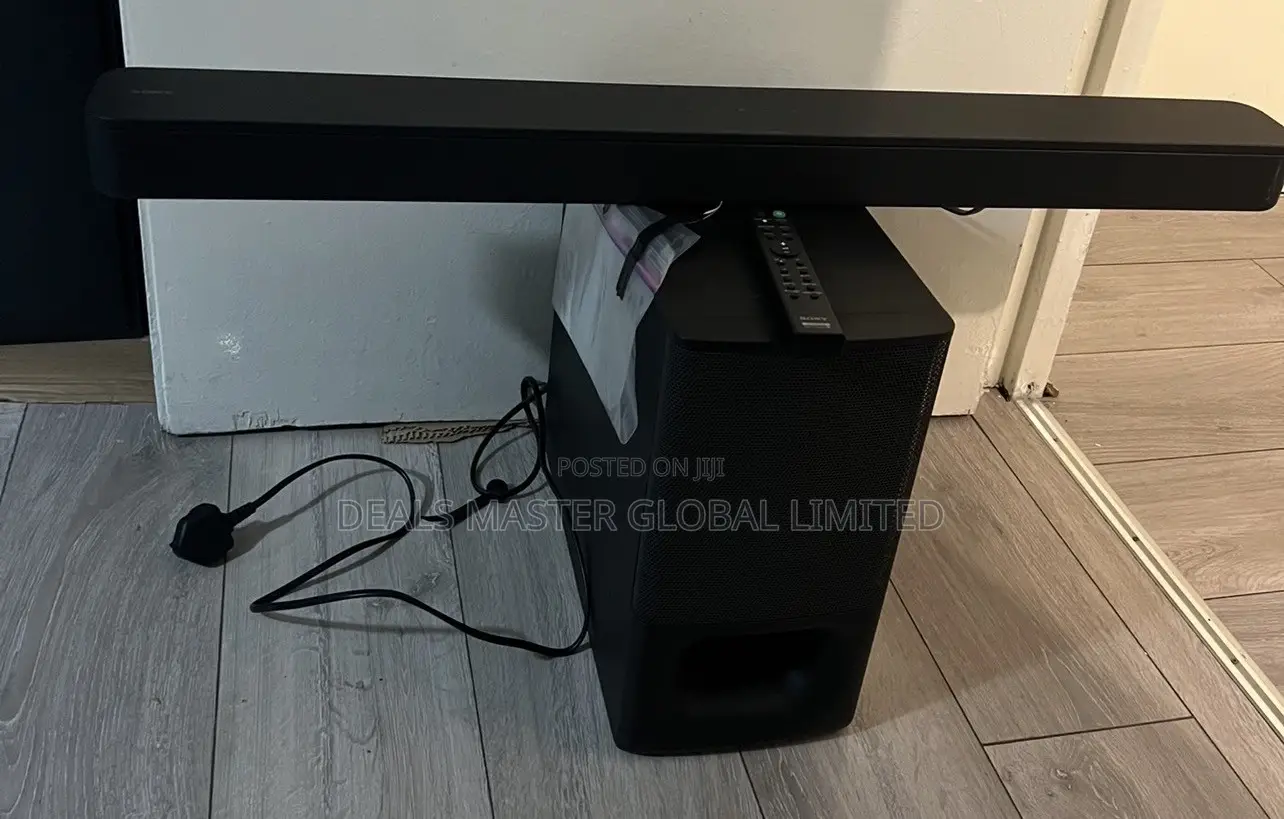 High-End UK Used-New Sony Sound Bar and Subwoofer Bluetooth Supported