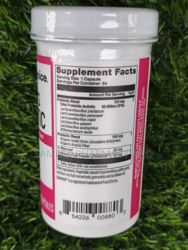 Physician's CHOICE Probiotics for Women-Digestive UT 50 Billion CFU