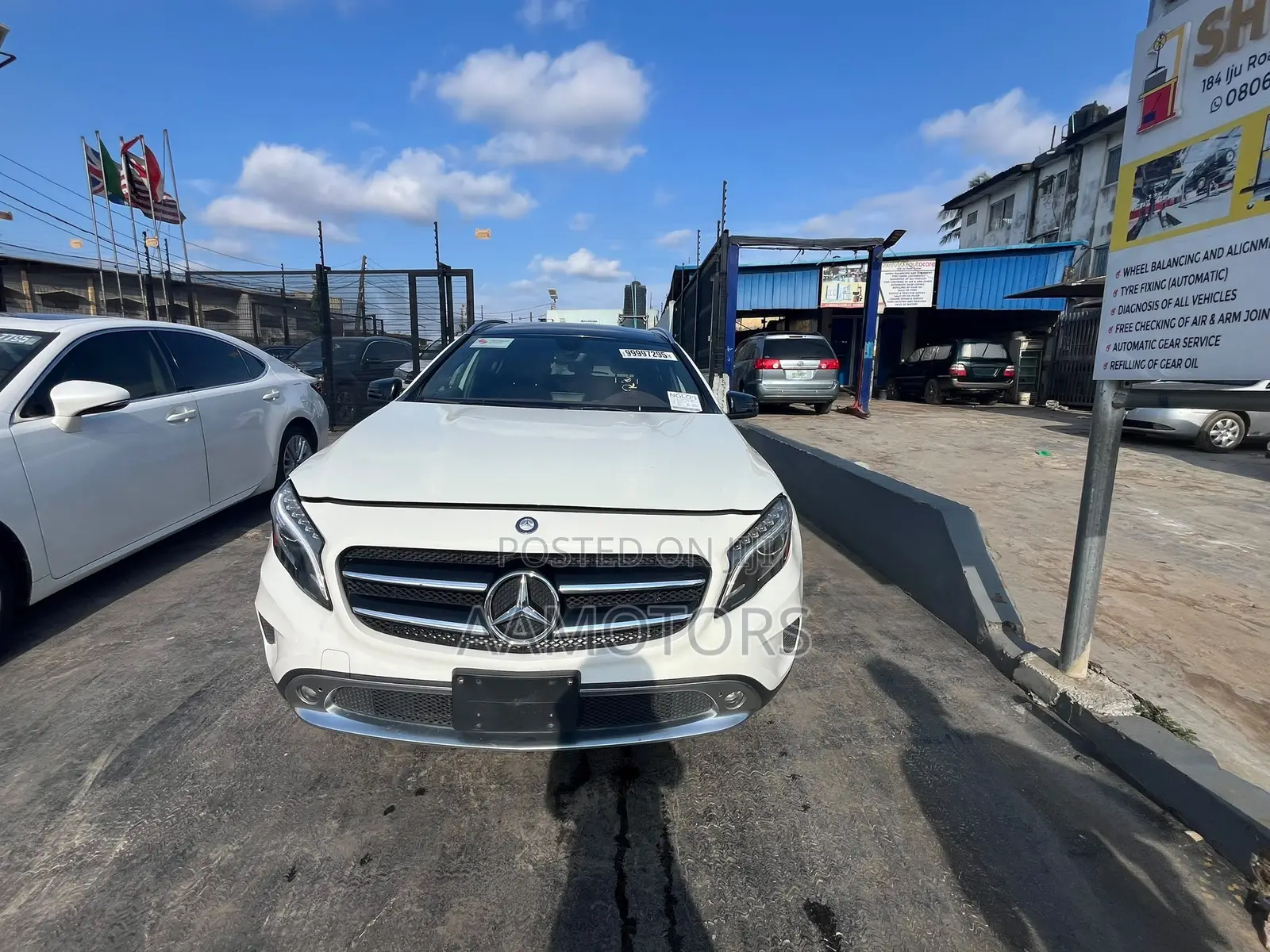 Mercedes-Benz GLA 250 2015 White