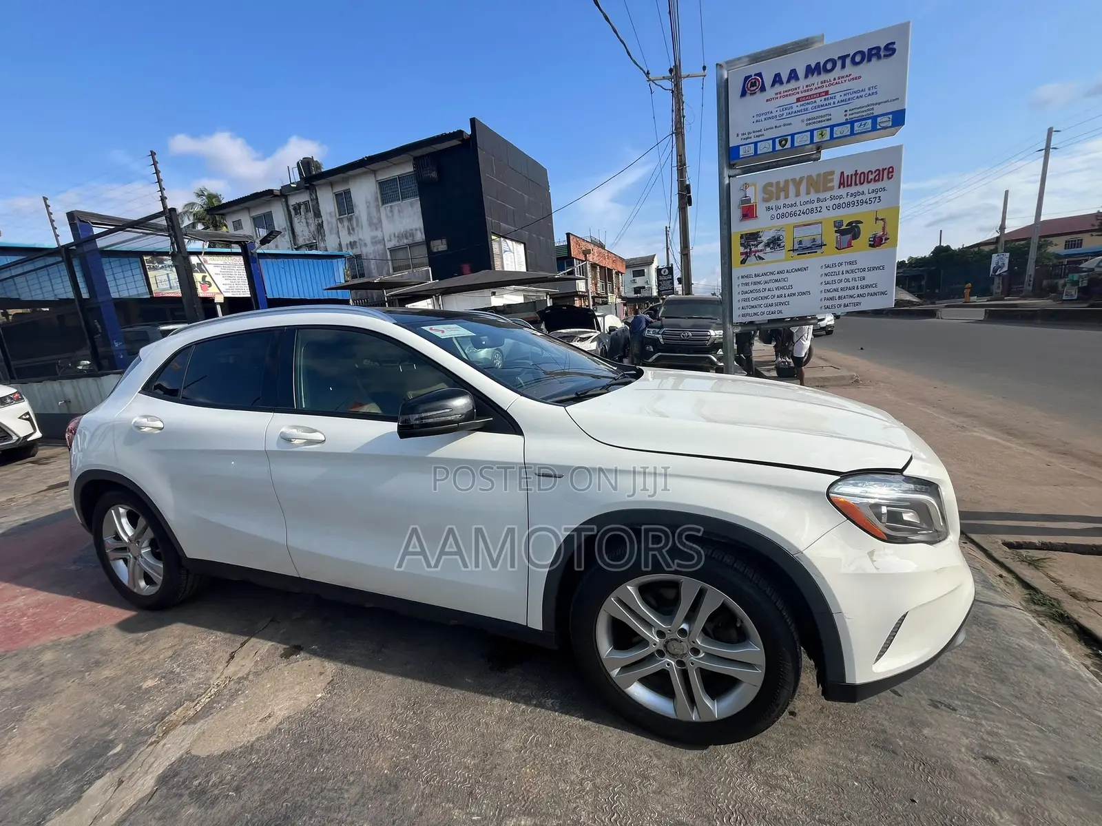 Mercedes-Benz GLA 250 2015 White