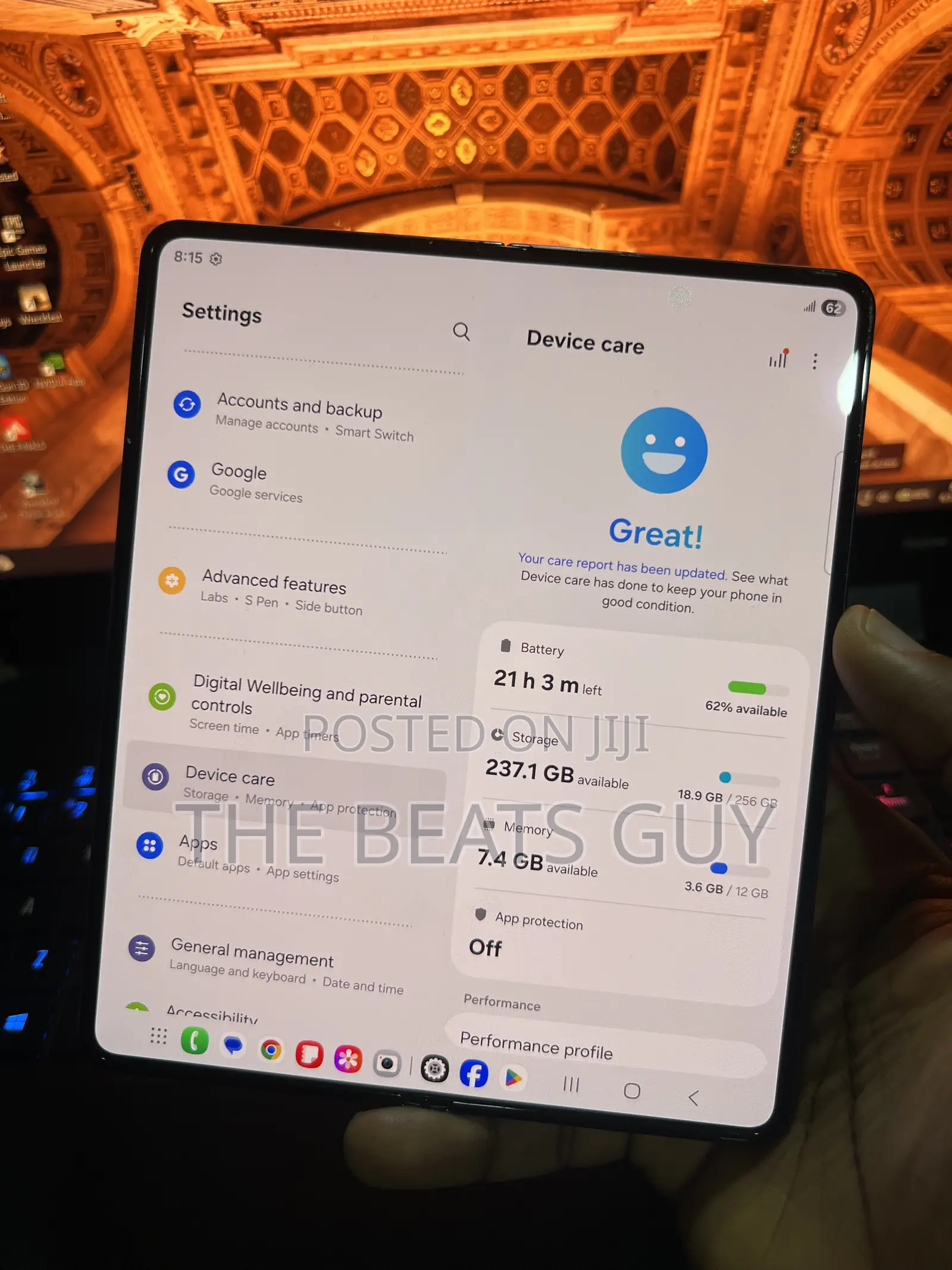 Samsung Galaxy Z Fold4 256 GB Gray