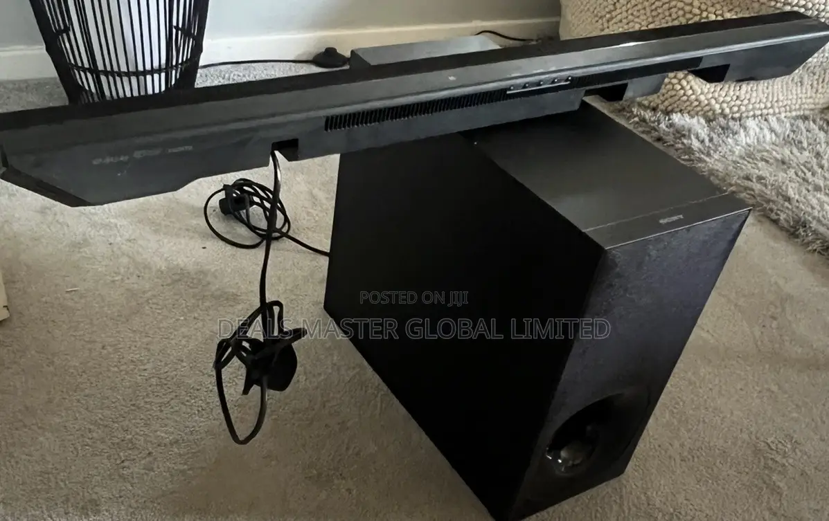 UK Used-New Sony Sound Bar and Subwoofer Bluetooth Supported