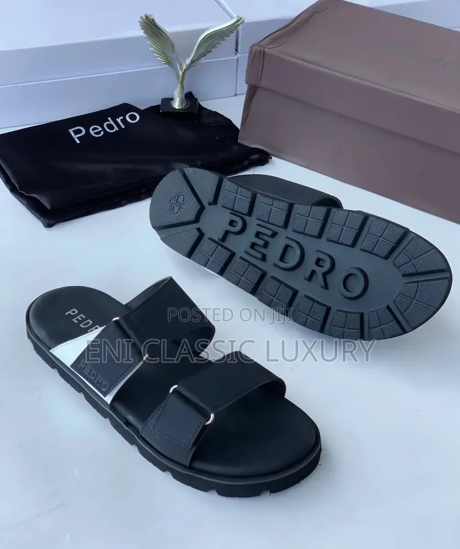 Pedro Luxury Men's Slippers Best Quality Well Branded