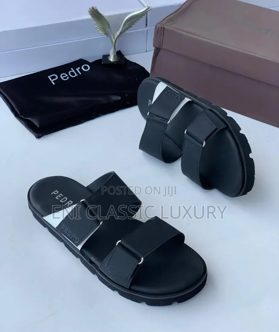 Pedro Luxury Men's Slippers Best Quality Well Branded