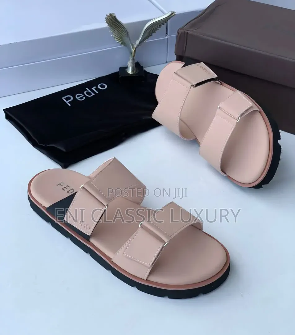 Pedro Luxury Men's Slippers Best Quality Well Branded