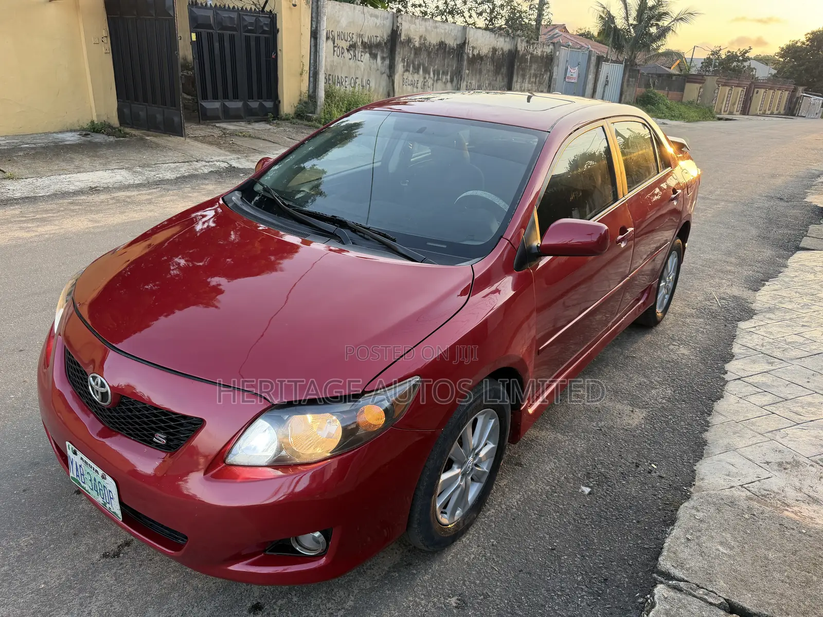 Toyota Corolla S 4dr Sedan (1.8L 4cyl 4A) 2010 Burgundy