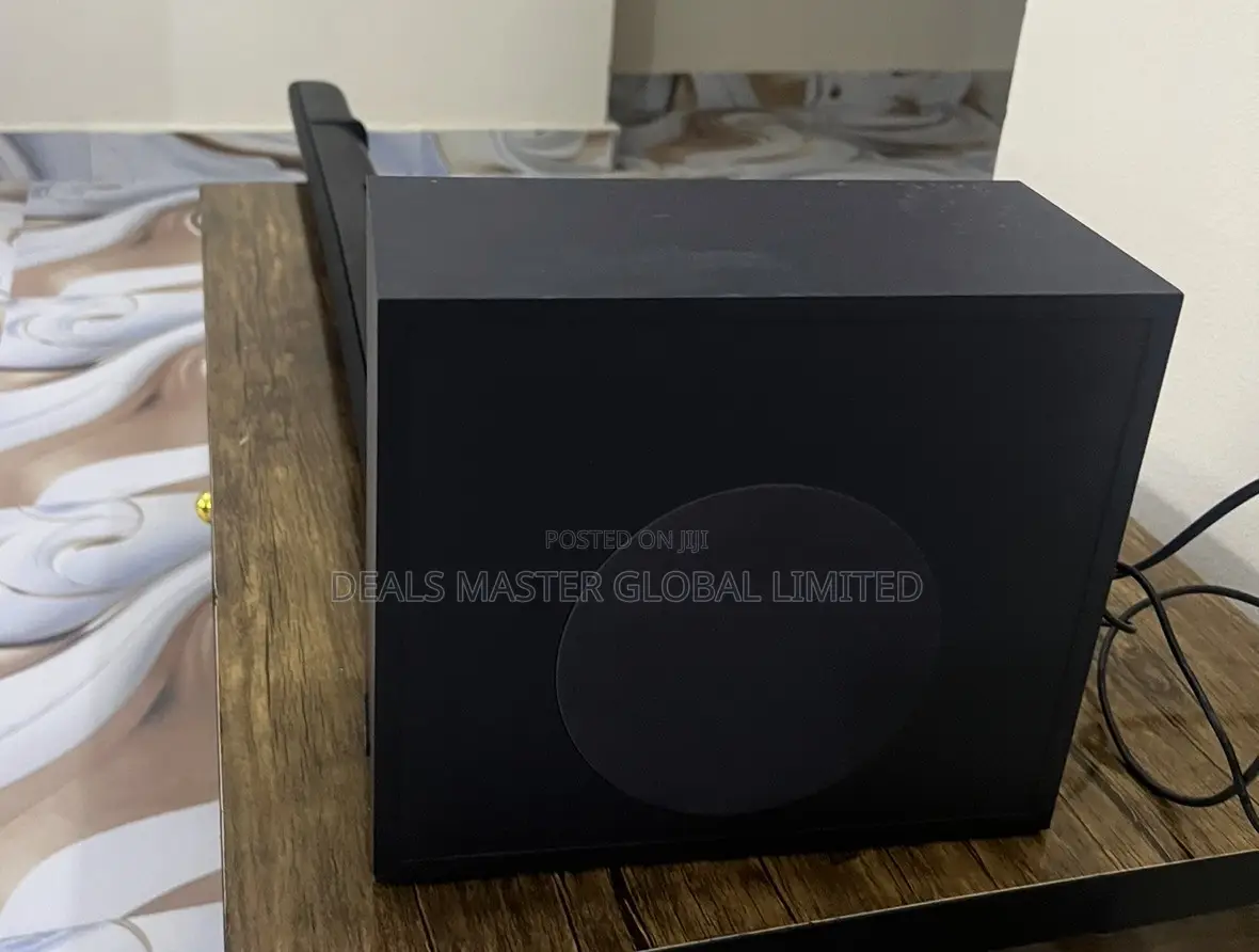 High- End UK New Hitachi QLED Sound Bar and Subwoofer