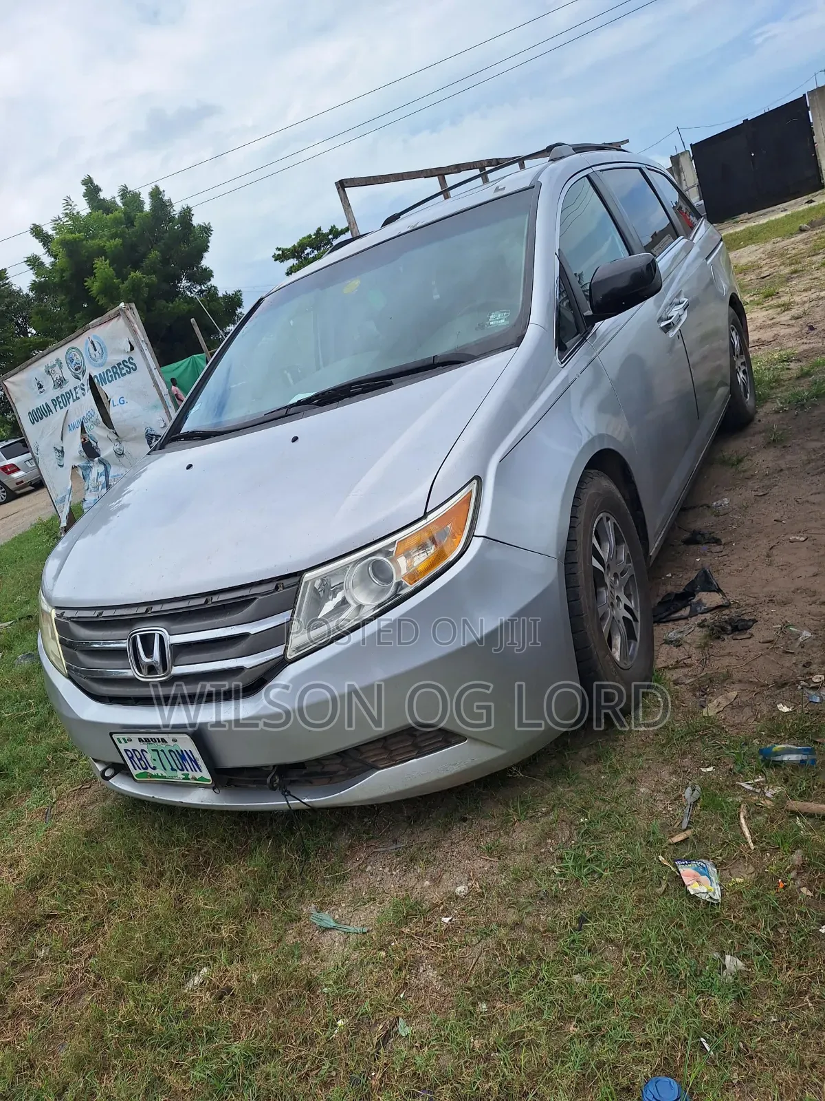 Honda Odyssey 2012 Silver