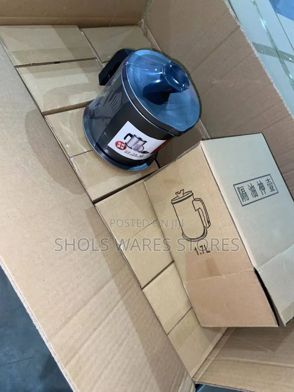 Stainless Steel Oil Filter With Fine Mesh and Strainer 1.4,1.7 2L