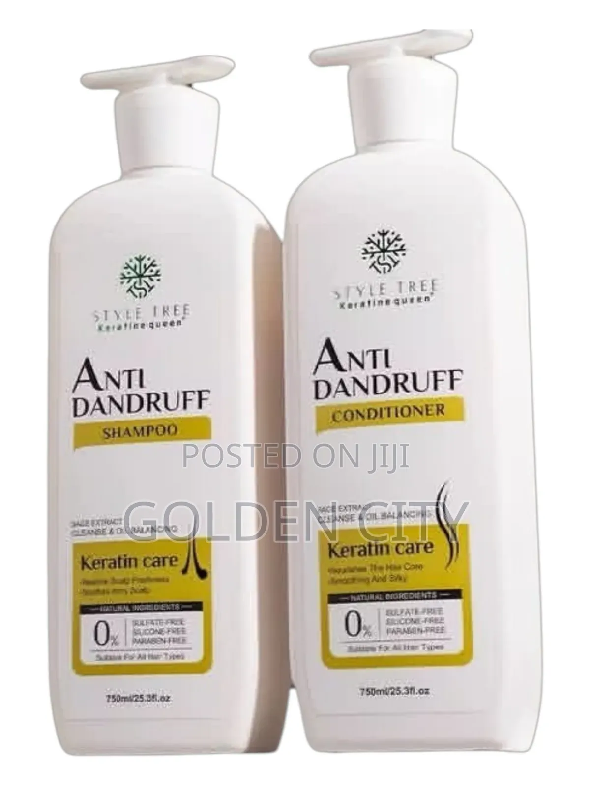 Style Tree Anti-Dandruff Keratin Care Hair, Shampoo With Conditioner