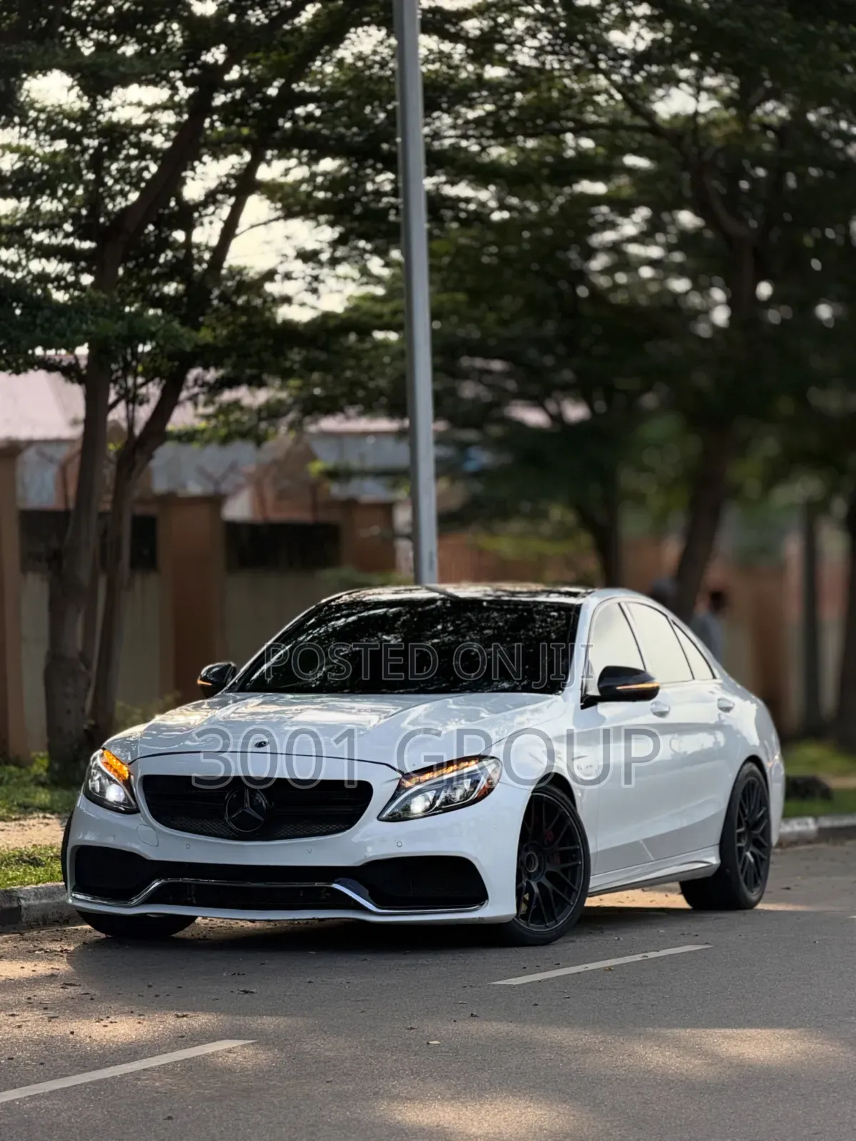 Mercedes-Benz C63 2018 White
