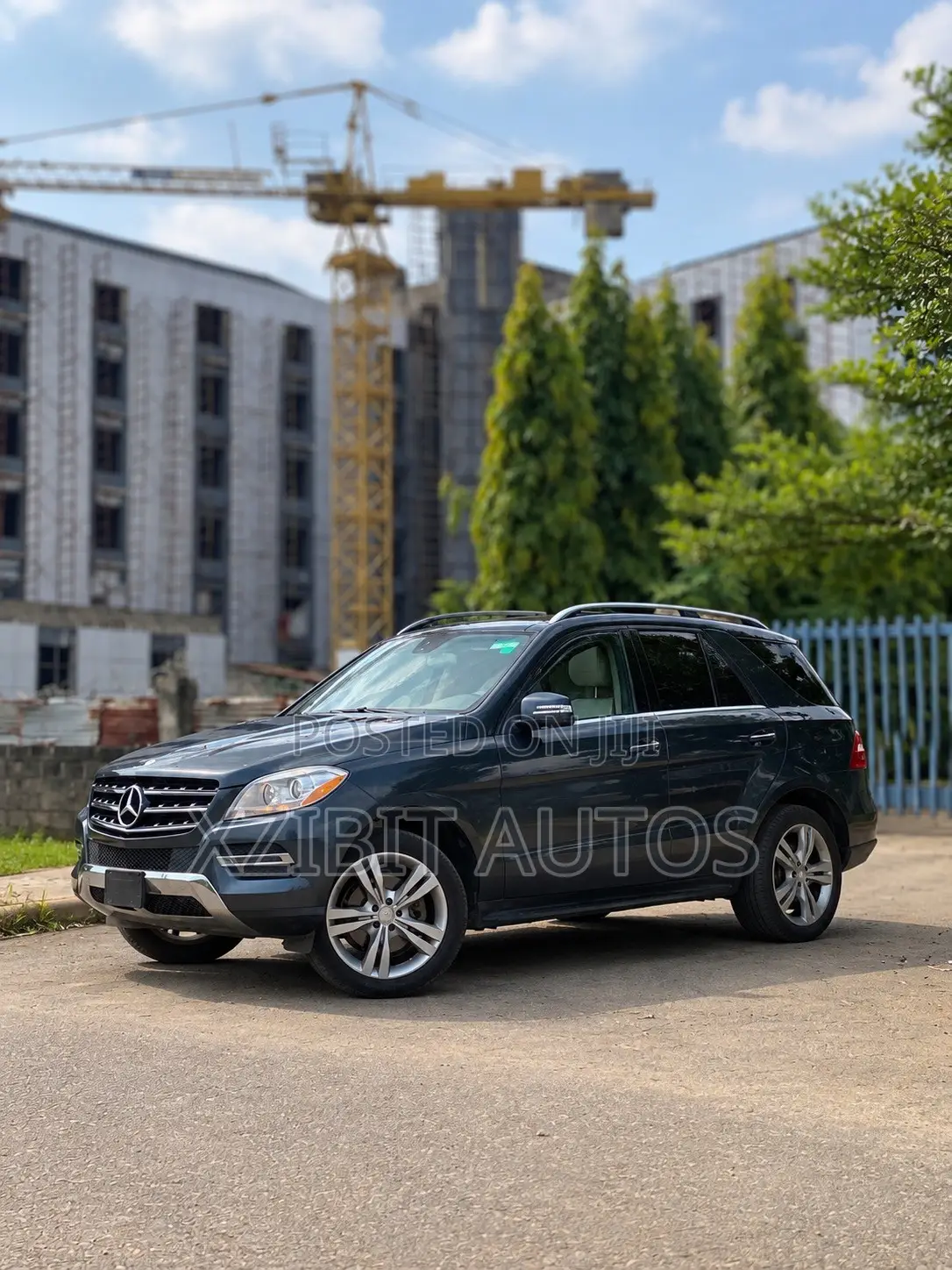 Mercedes-Benz M Class ML 350 4Matic 2013 Gray
