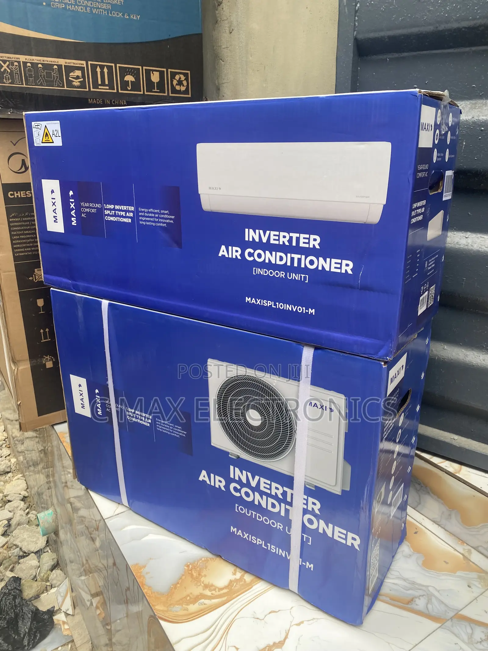 MAXI 1HP Inverter Split AC New