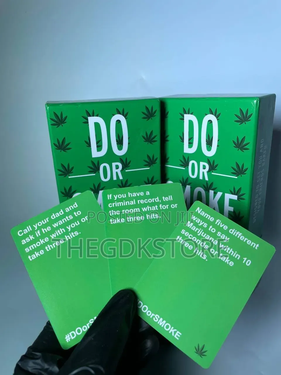 Do or Smoke Game Cards for Parties