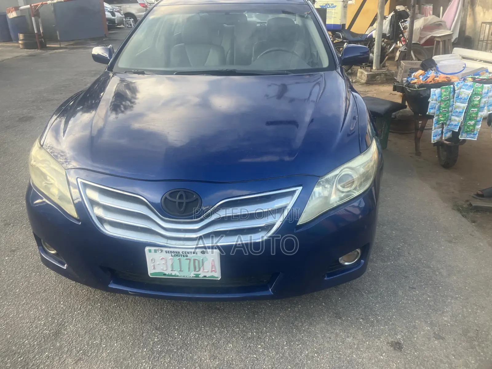 Toyota Camry 2.4 LE 2008 Blue