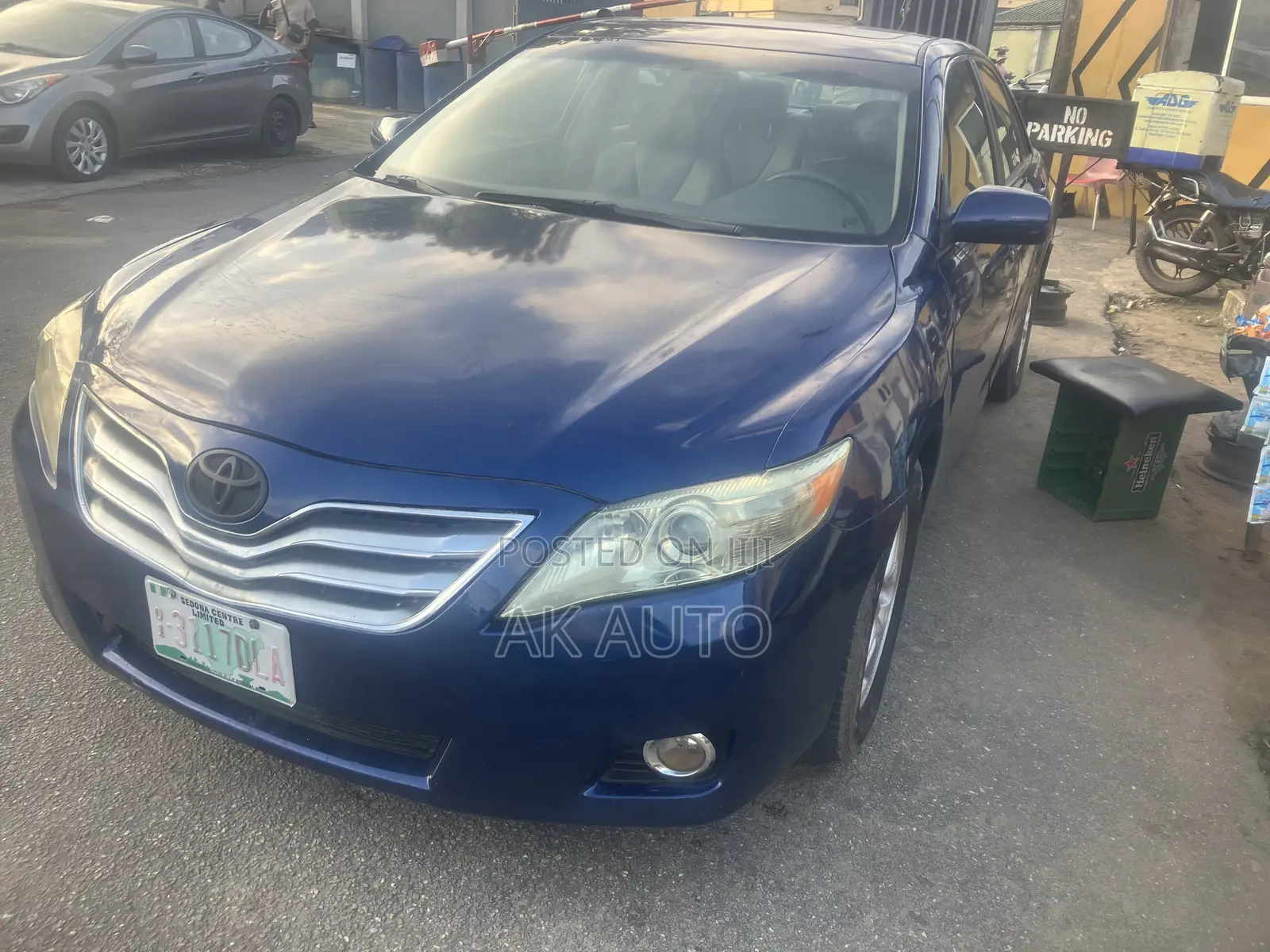 Toyota Camry 2.4 LE 2008 Blue