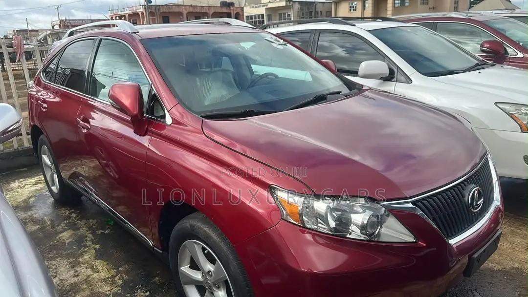Lexus RX 2010 Red