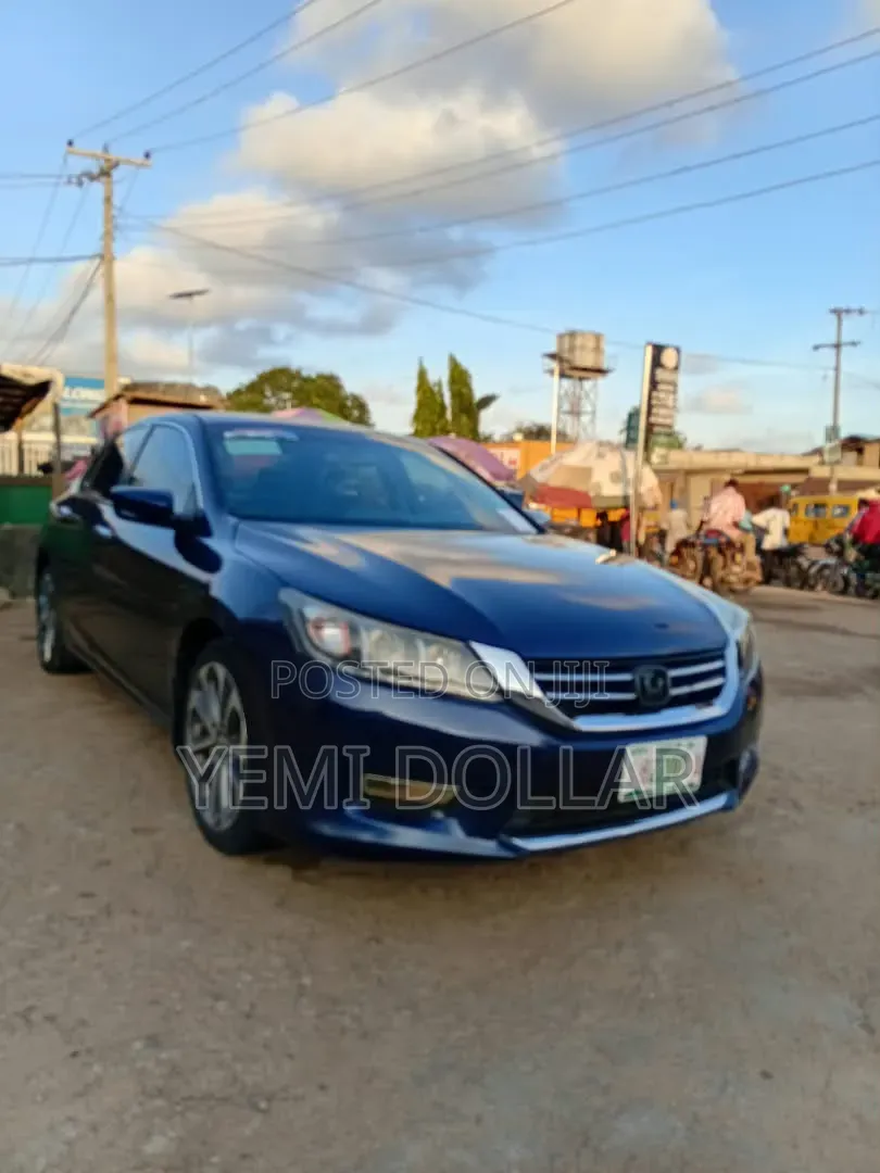 Honda Accord EX-L 4dr Sedan w/Navigation (2.4L 4cyl CVT) 2014 Blue