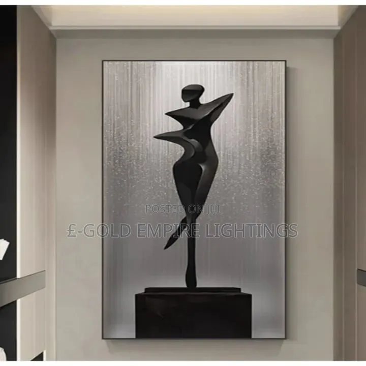 Luxury Abstract Woman Wall Light – Modern LED Art Wall Lamp